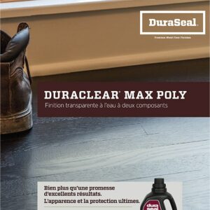 DuraClear Max Sell Sheet - French