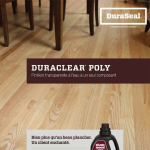 DuraClear Sell Sheet - French