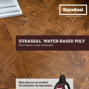 Water-Based Polyurethane Sell Sheet - French